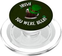 Steampunk Top Hat & Mug St. Patricks Irish You were Beer PopSockets PopGrip para MagSafe