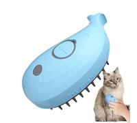 Steamy Cat Brush, 4 in 1 Shedding Tool with Water Spray, Pet Comb Grooming, 11.5x7.5x6cm, Massage, and Loose Hair Removal, Perfect for Cats and Small Pets