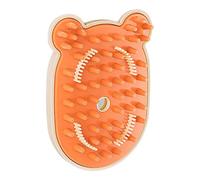 Steamy Cat Brush para desprendimiento | Cepillo de pelo de champú de carga USB en spray fino - Peine de goma de masaje calmante portátil herramienta de ducha para perro, gato, cachorro, gatito