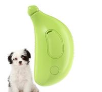 Steamy Cat Hair Brush, Banana-Shaped Electric Pet Spray Comb, ABS and TPR, Flexible Cat Cleaning Brush with Steamer, Cute and Lightweight for Cats and Dogs, Size: 6.5x10cm