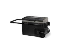 Steamy-E Dual Zone 41 Roller, Nevera de compresor portátil eléctrica con Ruedas, 40 litros, Negro, 12V / 230V, para Congelar y Enfriar de -20°C a +20°C, Ideal para Camping