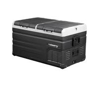 Steamy-E Dual Zone 75, Compresor Eléctrico Refrigerador, 72 litros, 12V/230V, para Mantener Caliente y Enfriar, Ideal para Acampar