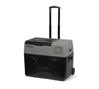 Steamy-E Single Zone 55 Roller, Nevera de compresor portátil eléctrica con Ruedas, 40 litros, Negro, 12V / 230V, para Congelar y Enfriar de -20°C a +20°C, Ideal para Camping