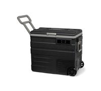 Steamy-E Single Zone 65 Roller, Nevera de compresor portátil eléctrica con Ruedas, 65 litros, Negro, 12V / 230V, para Congelar y Enfriar de -20°C a +20°C, Ideal para Camping