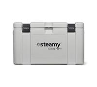 Steamy Marine Pro 70, Nevera Pasiva Grande Especial para Barcos/Deportes Acuáticos y Uso Profesional, 70 litros, Blanco