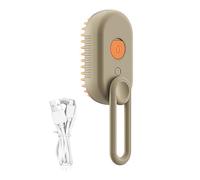 Steamy Pet Brush, Gatos Steamy Brush cepillo de vapor para mascotas 3 en 1 multiusos peine de masaje de vapor para mascotas, cepillo autolimpiante, cepillo para gatos, cepillo de pelo para