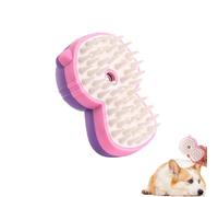 Steamy Pet Brush, Multifunctional Steam Grooming Tool, Shedding and Hair Removal Brush, Designed to Reduce Sheddings, for Cats with Long Hair or Short 3.94x2.76x2.17 Inches