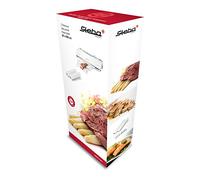 Steba 2 rollos de film al vacío premium, ideales para cocinas sous-vide (STEBA), son resistentes al desgarro, con costura soldada estable, a prueba de hervidos y aptos para microondas. Rollos de film.