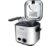 Steba DF 95 - Minifreidora de acero inoxidable con juego de fondue 2 en 1