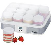 Steba JM 2 - Yogurtera, acero inoxidable, color blanco