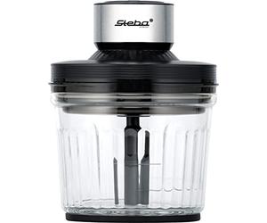 Steba Picadora múltiple, Pica Carne, cebollas, Hierbas, Frutos Secos, Pero también es Adecuada para Preparar Salsas, Pesto y Mucho más, Piezas aptas para lavavajillas. MG 400.