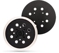 STEBRUAM 2 piezas 125 mm discos de lijado profesionales con gancho y bucle 8 agujeros plato de lijado compatible con lijadora excéntrica Bosch PEX 300 AE y PEX 400 AE