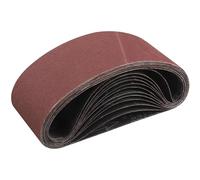 STEBRUAM Bandas de Lija 100x 560 mm,12piezas 150 grano Para Lijadora de Banda