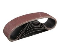 STEBRUAM Bandas de Lija 100x 915 mm,8piezas 40 grano Para Lijadora de Banda