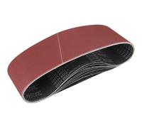 STEBRUAM Bandas de Lija 150x 1220 mm,8piezas 240 grano Para Lijadora de Banda