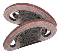 STEBRUAM Bandas de Lija 9 x 533 mm,30piezas 180 grano Para Lijadora de Banda