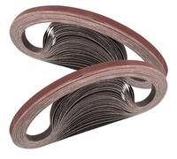 STEBRUAM Bandas de Lija 9 x 533 mm,30piezas 400 grano Para Lijadora de Banda