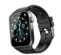 STECEi 1,85'' Reloj Inteligente con Pantalla táctil HD para Hombres y Mujeres, con Llamadas Bluetooth, Deportivo Resistente al Agua IP68, Negro