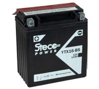 Steco Powersports Batería moto 12.0 14.0 Sin mantenimiento (Ref: YTX16-BS)