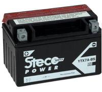 Steco Powersports Batería moto 12.0 6.0 Sin mantenimiento (Ref: YTX7A-BS)