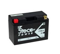 Steco Powersports Batería moto 12.0 8.0 SLA AGM (Ref: YT9B-4)
