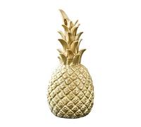 Stecto Decoración Piña Oro, Nordic Modern Resin Piña Ornamentos, Figura Decorativa para Fiesta de Cumpleaños, Ventana, Escritorio, Casa, S/M/L