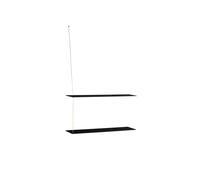 Stedge 2.0 Estante 80 cm Roble Negro/Latón
