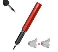 stedi - Cincel de modelismo, hojas de acero de tungsteno de 0,1 mm, maquetas a escala RG, maquetas Gundam, para líneas de trazado, grabado, líneas divisorias, resina, rojo