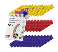 stedi Esponja de lijado para construcción modelo Gundam, herramientas de modelo Hobby de 3 mm, bloque de lijado a mano, impermeable, reutilizable en seco húmedo #400#600#800, papel de lija de grano