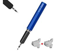 stedi Modelo de cincel, cuchillas de acero de tungsteno de 0,15 mm, para modelar pasatiempos, modelo a escala RG, kit de modelo Gundam, para línea de dibujo, grabado, línea de panel, resina, azul