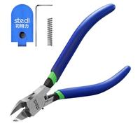 stedi Modelo Nipper para modelos impresos en 3D, hoja reforzada con funda de cuchilla, herramientas de modelo de plástico para reparación de modelos de plástico Gundam y fijación