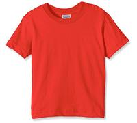 Stedman Apparel Classic-t/St2200 Camiseta, Rojo Escarlata, 7 Años para Niños