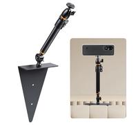 STEEIRO Soporte para proyector para cama y sofá, longitud de soporte ajustable 33-45 cm, diseño oculto, soporte para proyector, compatible con 99% proyectores XGI-MI Nebu-la Van-KYO Ep-Son (33-45 cm)