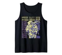 Steel Ball Run Johnny and Gyro Horse Racing Anime Camiseta sin Mangas