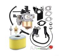 Steel Carburetor Assembly for para honda GX168 para gx200 Engines | Fits para gx120, GX140, para gx160, includes air filter, easy install for generators and pumps