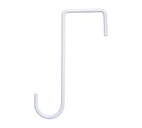 Steel Fence Hooks - Durablee Metal Rafter Hanger, Strong Weatherproof Utility Hook | Perfect for Hanging Lanterns, Flower Pots, Wind Chimes, Outdoor Tools, Yard Decor, Balcony Accessories, Shed