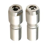 Steel Grinder Adapter, 6mm Drill Chuck Tool, Non Slip Metal Connecting Bit, Durable Rotary Tool Accessory, Polishing Grinding Style, Workshop Drill Use Drills Bit Adapter Tools Chuck, 3mm Head