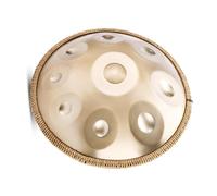 Steel Hand Drums - Handpan Drum, Tambor De Mano Kurdo En Re Menor, Tambores Handpan Instrumento De Percusión De Tambor Handpan De Acero De 432 Hz, 2 Mazos Y Soporte Para Tambor De Mano(10Notes)