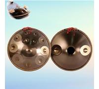 Steel Hand Drums - Handpan Drum, Tambor De Mano Kurdo En Re Menor, Tambores Handpan Instrumento De Percusión De Tambor Handpan De Acero De 432 Hz, 2 Mazos Y Soporte Para Tambor De Mano(14Notes)