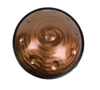 Steel Hand Drums - Handpan Drum, Tambor De Mano Kurdo En Re Menor, Tambores Handpan Instrumento De Percusión De Tambor Handpan De Acero De 432 Hz, 2 Mazos Y Soporte Para Tambor De Mano(B 440Hz,10Notes
