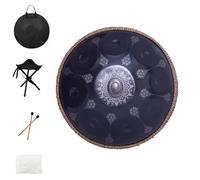 Steel Hand Drums - Percusión De Tambor Handpan, Notas Del 9/10/12 Handpan Mandala De 22 Pulgadas, Instrumento De Tambor Para Adultos, Para Meditación, Yoga, Sanación(12Notes)