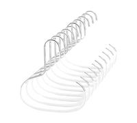 Steel Hat Hanger - 10 Pieces Multifunctional Cap Racks for Organized Storage | Heavy-Duty Metal Design with Versatile mounting & for Baseball Caps, Ties, Belts, Tank Tops, Clothes, Bras,