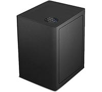 Steel Home - Cabinet Safe,Smart Fingerprint Electronic Safes with Double Tamper-Proof Alarm,Hidden Bedside Table es,Protect Cash Secure Documents Jewelry Valuables,Black
