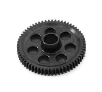 Steel M0.8 61T Spur Gear Main Gear RC Piezas mejoradas para ARRMA 1/10 Gorgon 4X2 MEGA 550 Brushed Monster Truck RTR-ARA3230ST1 RC Car