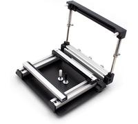 Steel Mesh Solder Paste Printing Table, Manual Small Screen Printing Station, Manual Small Screen Printing Station, Adjustable Thickness, PCB Stencil Printer(20cm)