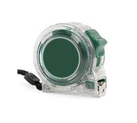 Steel Metric Tape Measure 9.8ft Retractable Easy Read Measuring Tape Transparent Protective Casing for Home Improvement