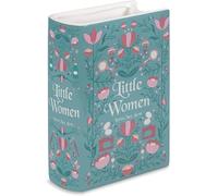 STEEL MILL AND CO. Jarrón Decorativo Original Grande en Forma de Libro, cerámica, Bonita decoración de estantería, jarrón único para Amantes de los Libros, Mujeres pequeñas