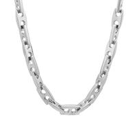 STEEL NATION JEWELRY Cadena de eslabones para hombre, 2,3 mm, esencial para el día a día, 24 pulgadas