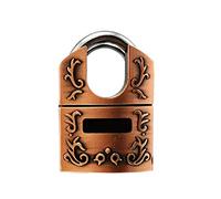 Steel Padlock with 3 Keys,Rust-Proof and Anti-Theft Brass Lock,The Width of The Body is 40mm,50mm,60mm(50x72mm)