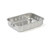 steel pan rosticciera Teglia INOX/INAD.Alta cm.40
